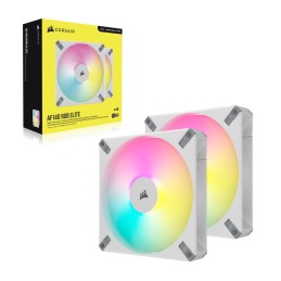 Corsair CO-9050160-WW sistema di raffreddamento per computer Case per computer Ventilatore Nero 2 pz