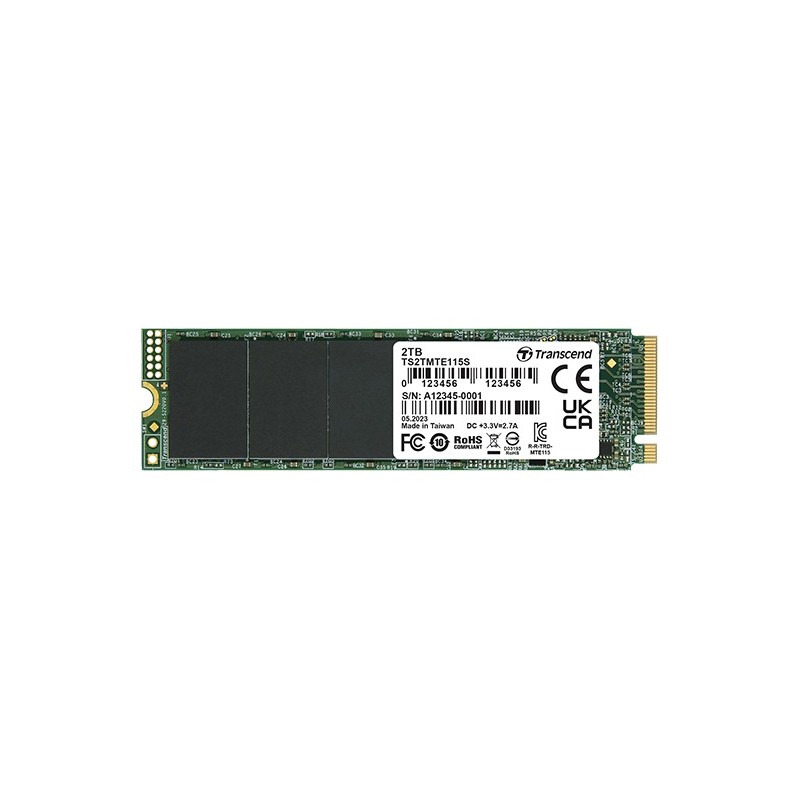 Transcend PCIe SSD 115S M.2 1 TB PCI Express 3.0 3D NAND NVMe