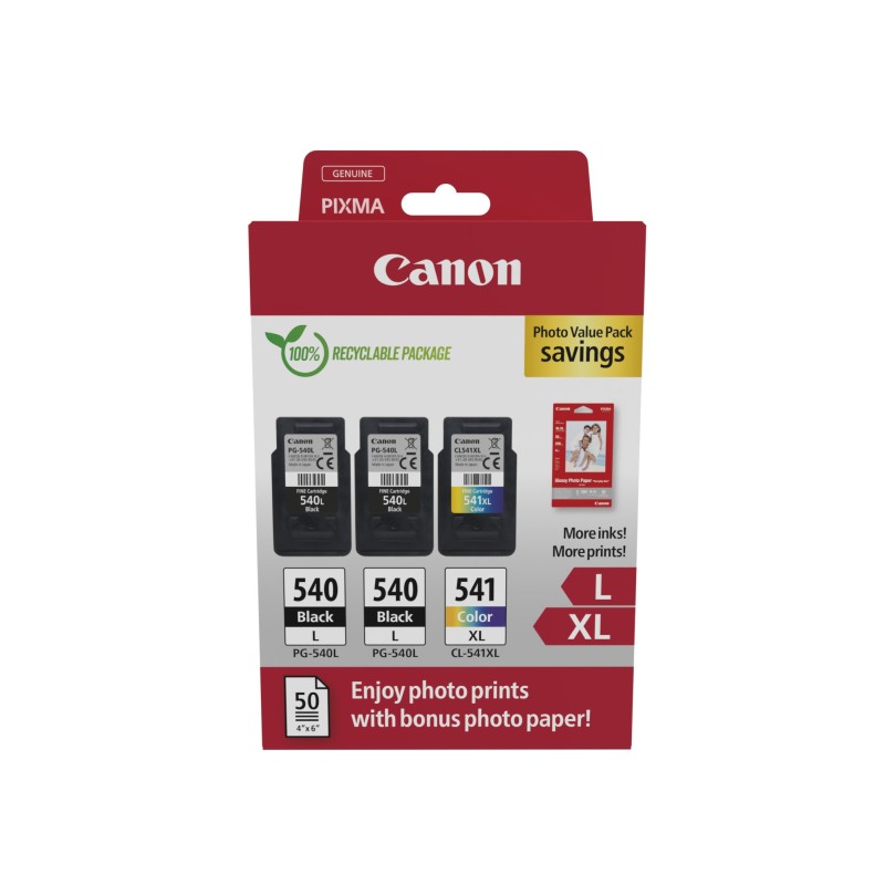 PG-540Lx2/CL-541XL Ink Cartridge