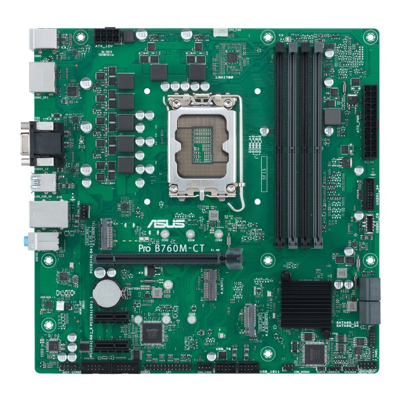 Pro B760M-CT-CSM - Motherboard - micro ATX - LGA1700-Sockel - B760 Chipsatz -...