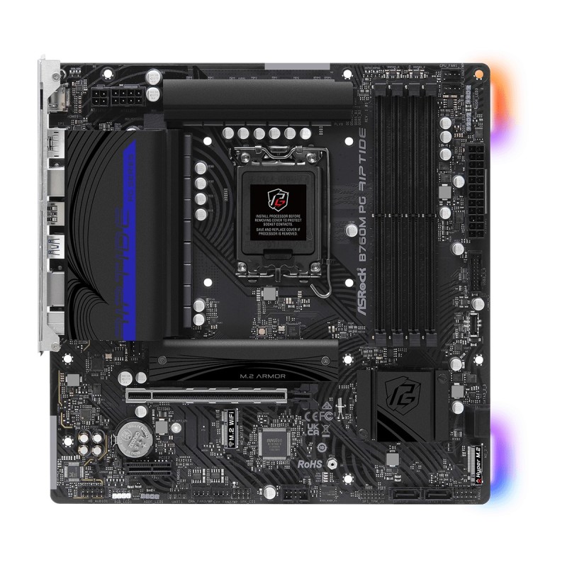 B760M PG Riptide - Motherboard - micro ATX - LGA1700-Sockel - B760 Chipsatz -...