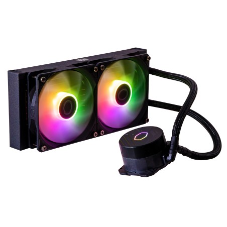 Cooler Master MasterLiquid 240L Core ARGB Processore Kit di raffreddamento a liquido 12 cm Nero