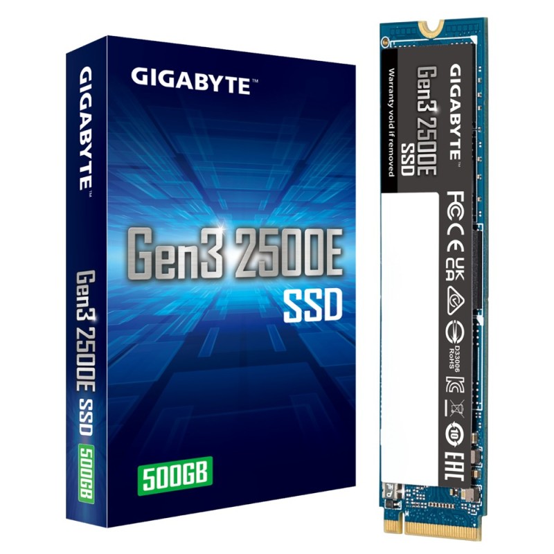 Gen3 2500E - SSD - 500 GB - intern - M.2 2280 - PCIe 3.0 x4 (NVMe)