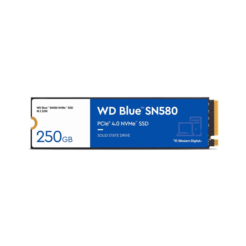 Blue SN580 S100T3B0E - SSD - 1 TB - intern - M.2 2280 - PCIe 4.0 x4 (NVMe)