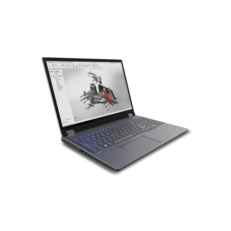 Lenovo GD P16 Intel® CoreTM i9 i9-13980HX Mobile Workstation 40,6 cm (16") WQUXGA 64 GB DDR5-SDRAM - QWERTZ TASTIERA