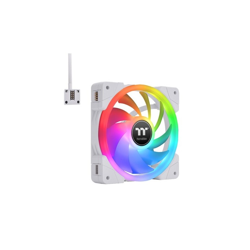 SWAFAN EX14 RGB - Premium Edition - Gehauselufter - 140 mm - weis (Packung mi...