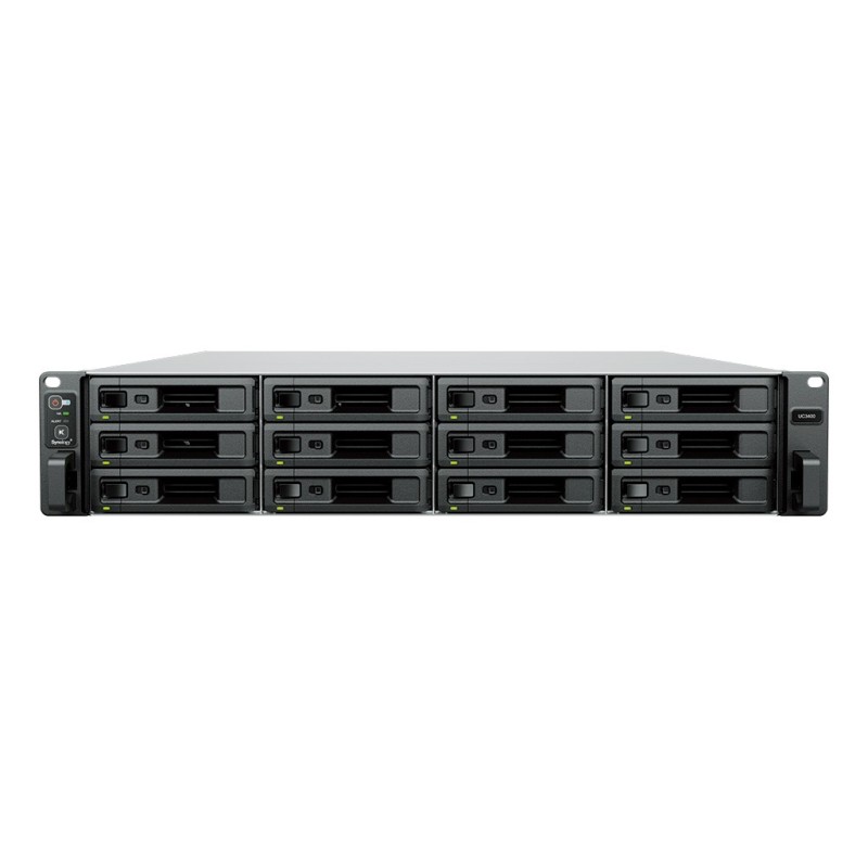 UC3400 - NAS-Server - 12 Schachte - Rack