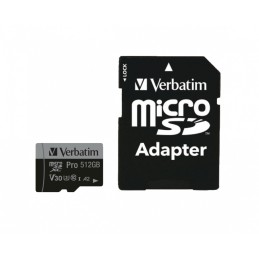 Verbatim 47046 memoria flash 512 GB MicroSDXC UHS-I Classe 10