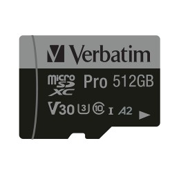 Verbatim 47046 memoria flash 512 GB MicroSDXC UHS-I Classe 10