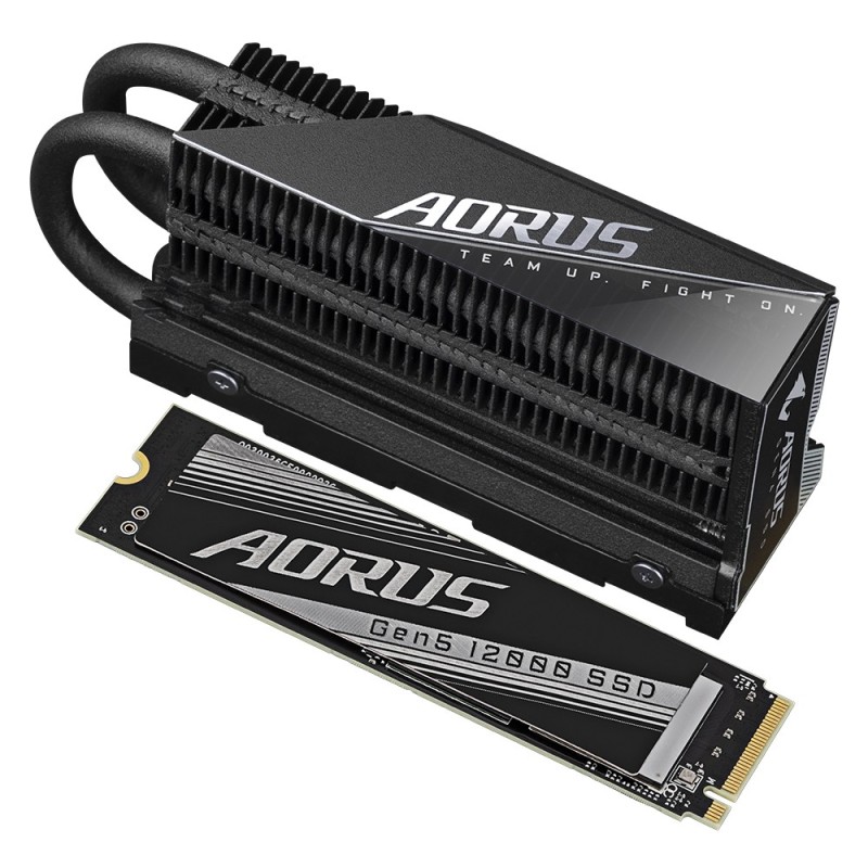 AORUS Gen5 1200 - SSD - 2 TB - intern - M.2 2280 - PCI Express 5.0 x4 (NVMe)