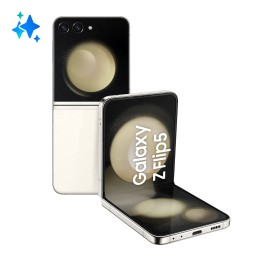 Samsung Galaxy Z Flip5 Smartphone AI RAM 8GB Display 3,4" Super AMOLED 6,7" Dynamic AMOLED 2X Cream 256GB
