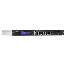 QNAP QGD-1600 Gestito Gigabit Ethernet (10 100 1000) 1U Nero, Grigio