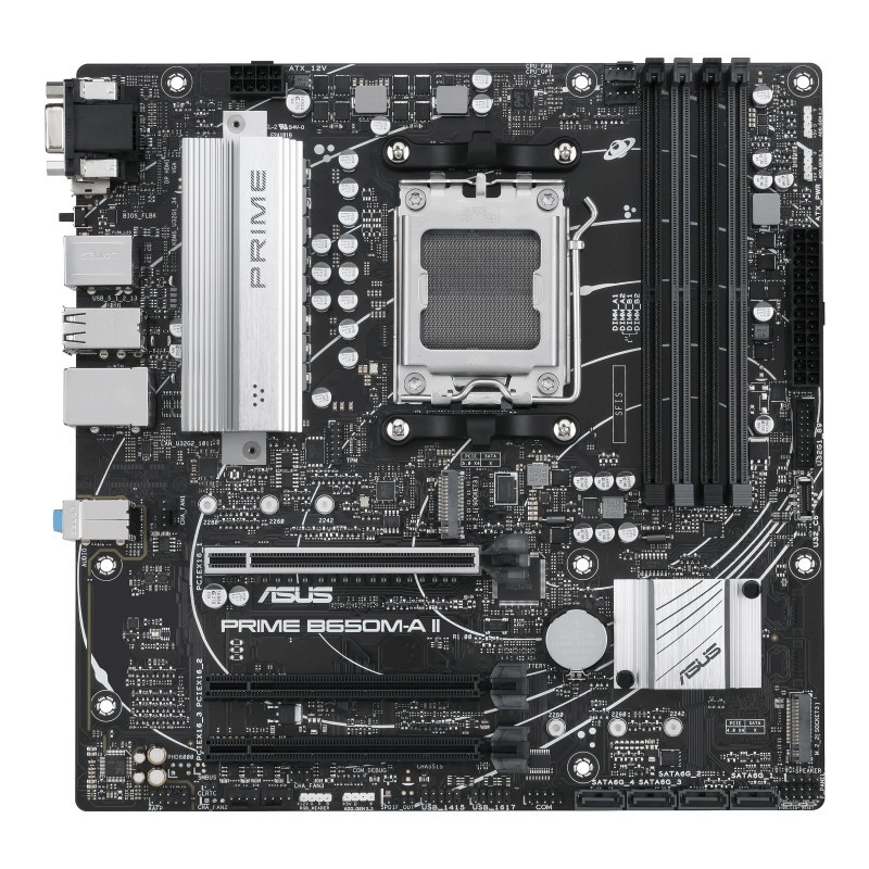 PRIME B650M-A II-CSM - Motherboard - micro ATX - Socket AM5 - AMD B650 Chipsa...