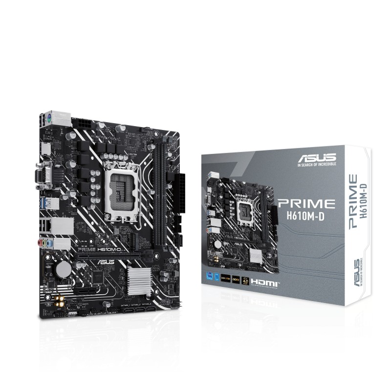 PRIME H610M-D - Motherboard - micro ATX - LGA1700-Sockel - H610 Chipsatz - US...