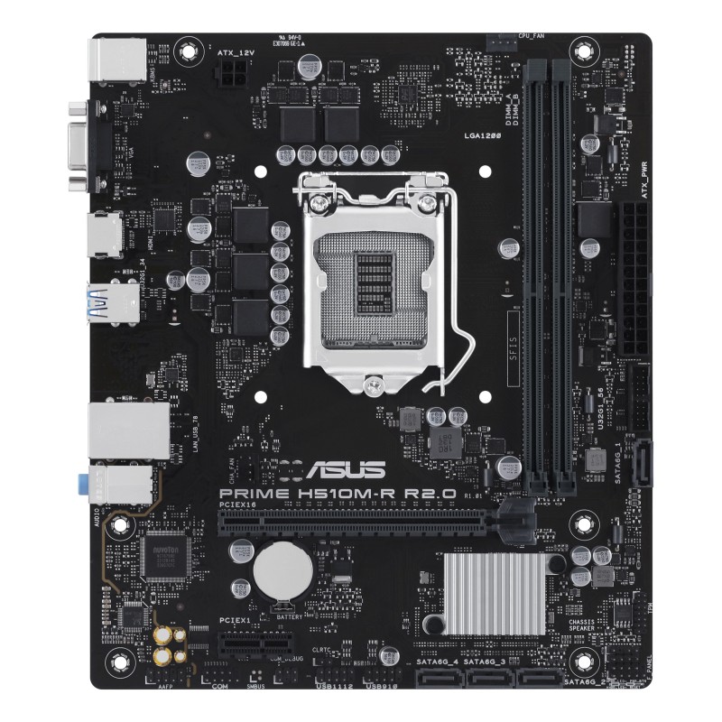 PRIME H510M-R R2.0 - Motherboard - micro ATX - LGA1200-Sockel - H470 Chipsatz...