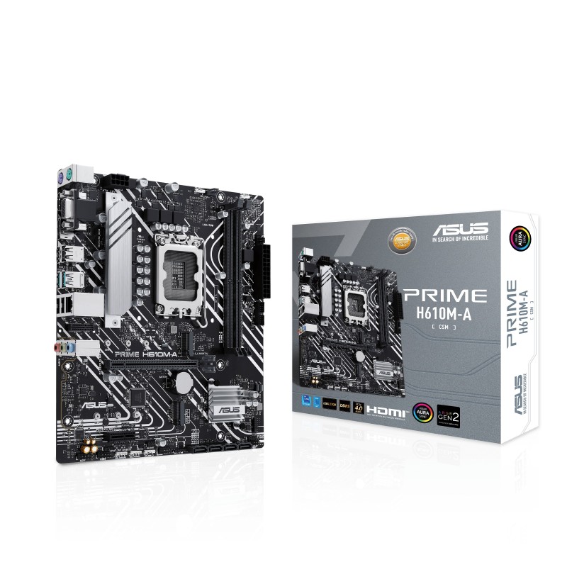 PRIME H610M-A-CSM - Motherboard - micro ATX - LGA1700-Sockel - H610 Chipsatz ...