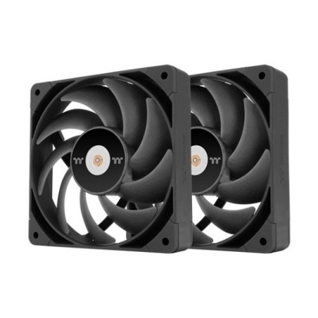 Thermaltake TOUGHFAN 12 Pro Case per computer Ventilatore 12 cm Nero 2 pz