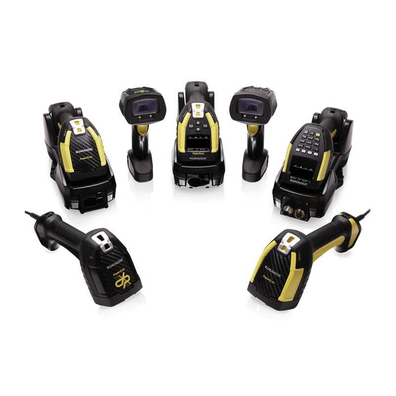 Datalogic PBT9600-ARRB lettore di codici a barre Lettore di codici a barre portatile 1D 2D Nero, Giallo