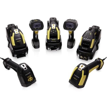 Datalogic PBT9600-ARRB lettore di codici a barre Lettore di codici a barre portatile 1D 2D Nero, Giallo