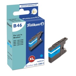 Pelikan B46 Cyan cartuccia d'inchiostro 1 pz Compatibile Resa elevata (XL) Ciano