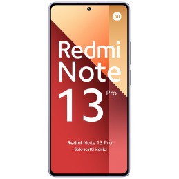 Xiaomi Redmi Note 13 Pro 16,9 cm (6.67") Dual SIM ibrida Android 12 4G USB tipo-C 12 GB 512 GB 5000 mAh Lavanda, Viola