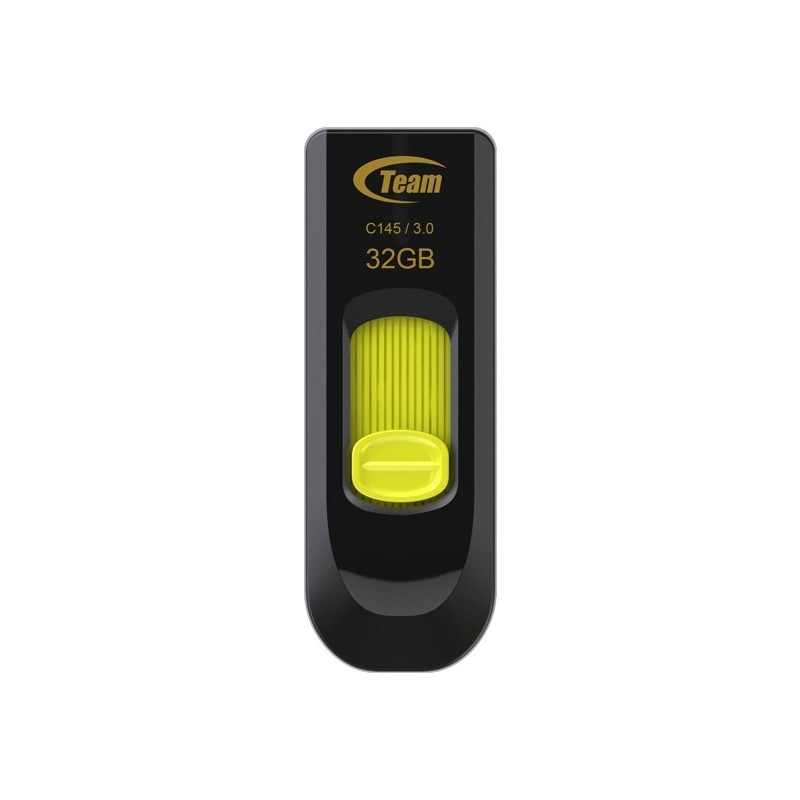 Team Group C145 unità flash USB 32 GB USB tipo A 3.2 Gen 1 (3.1 Gen 1) Nero, Giallo