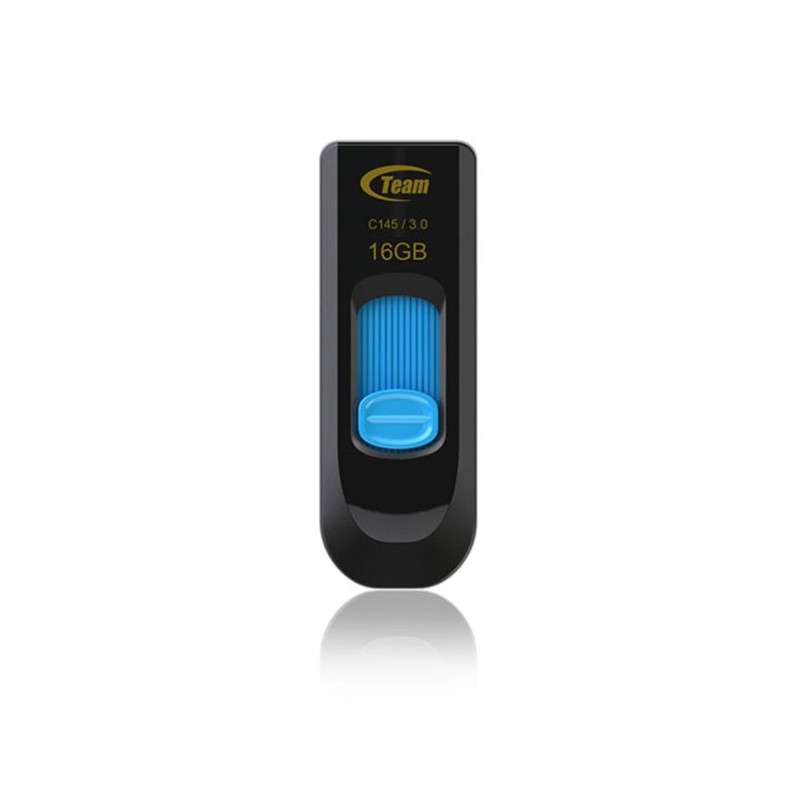 Team Group C145 unità flash USB 16 GB USB tipo A 3.2 Gen 1 (3.1 Gen 1) Nero, Blu