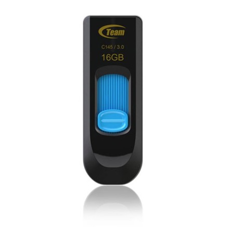 Team Group C145 unità flash USB 16 GB USB tipo A 3.2 Gen 1 (3.1 Gen 1) Nero, Blu