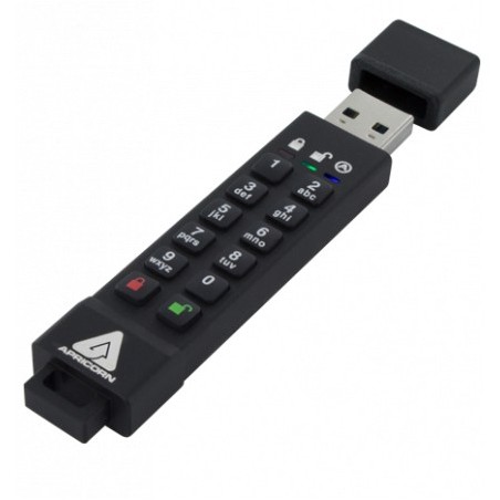 Apricorn 32GB Aegis Secure Key 3z unità flash USB USB tipo A 3.2 Gen 1 (3.1 Gen 1) Nero