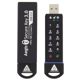 Apricorn ASK3 unità flash USB 16 GB USB tipo A 3.2 Gen 2 (3.1 Gen 2) Nero