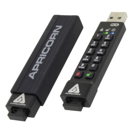 Apricorn Aegis Secure Key 3NX unità flash USB 256 GB USB tipo A 3.2 Gen 1 (3.1 Gen 1) Nero