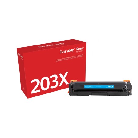 Everyday Toner ™ di Xerox Ciano compatibile con HP 202X (CF541X CRG-054HC), High capacity