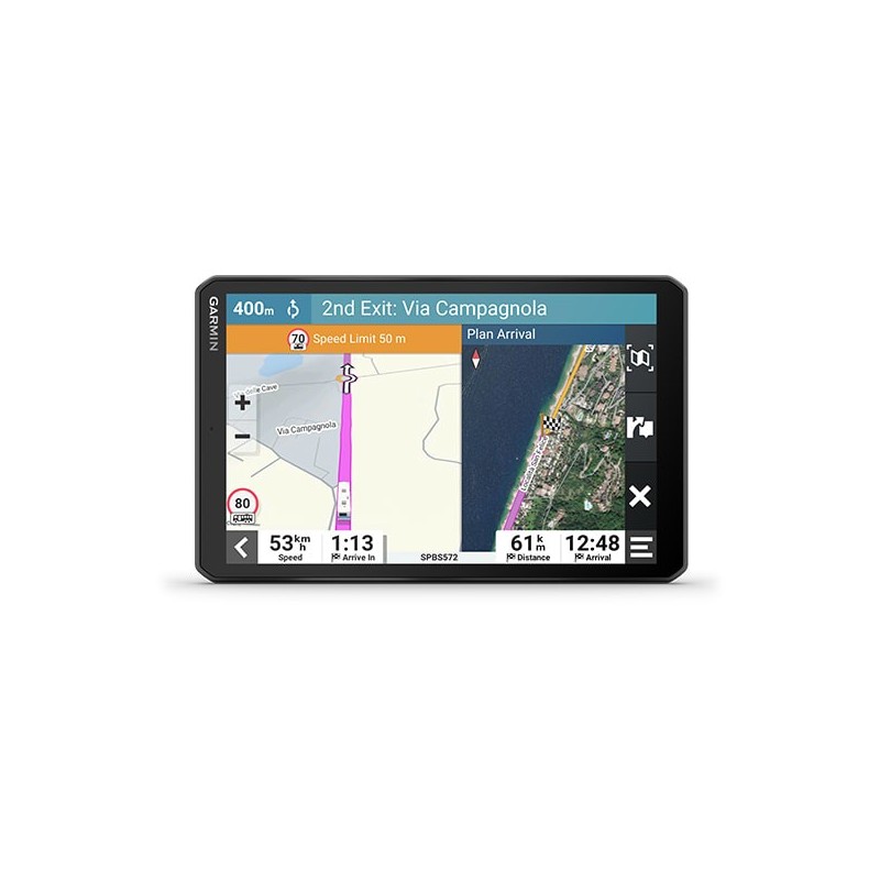 Garmin Camper 895 navigatore Fisso 20,3 cm (8") TFT 405 g Nero