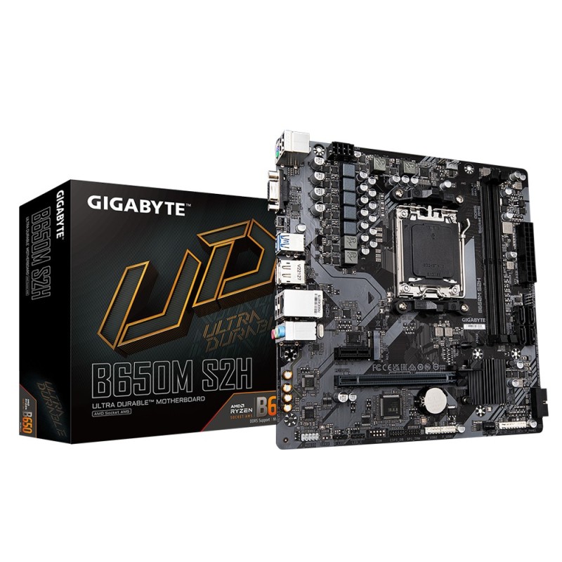 B650M S2H - 1.0 - Motherboard - micro ATX - Socket AM5 - AMD B650 Chipsatz - ...