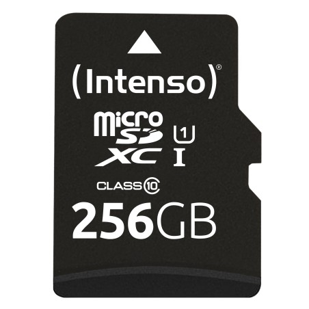 Intenso microSD 256GB UHS-I Perf CL10| Performance Classe 10