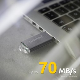 Intenso MEMORY DRIVE FLASH USB3.2 64GB 3541490 unità flash USB USB tipo A 3.2 Gen 1 (3.1 Gen 1) Argento