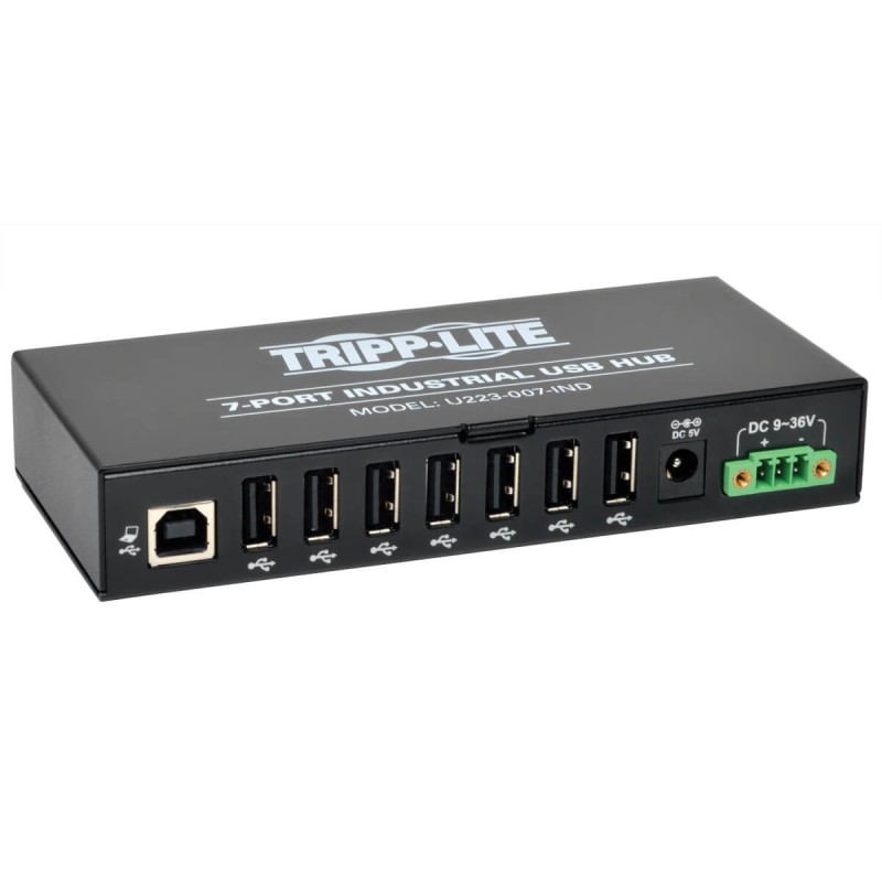 Tripp Lite U223-007-IND hub di interfaccia 480 Mbit s Nero