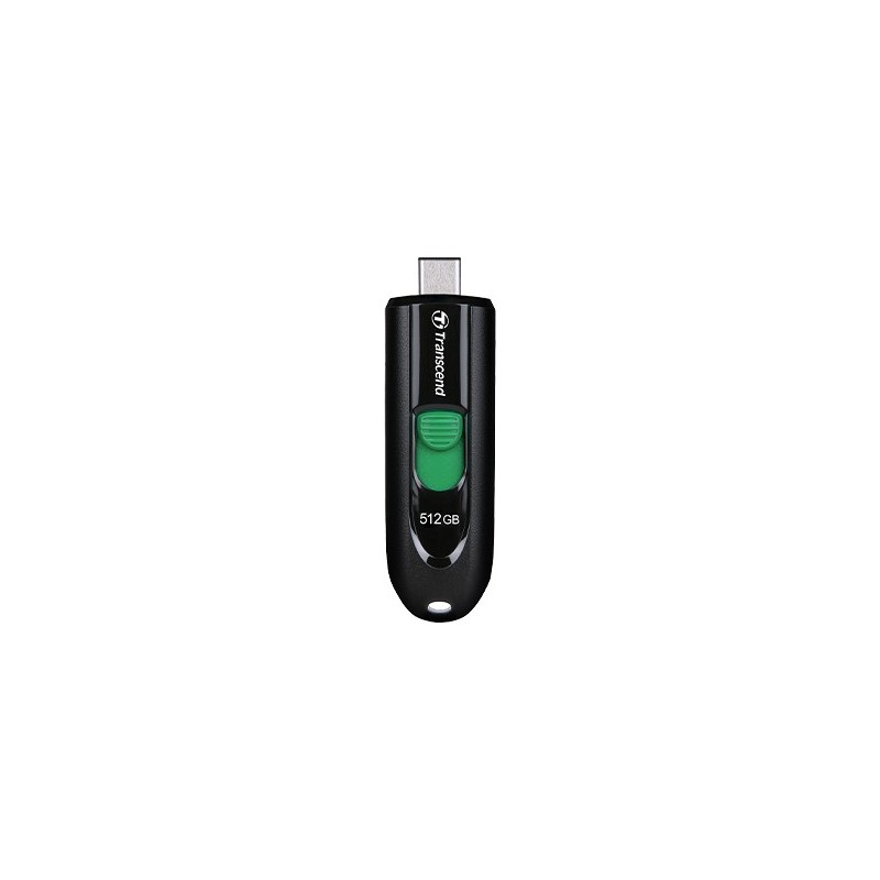 Transcend JetFlash 790 C unità flash USB 512 GB USB tipo-C 3.2 Gen 1 (3.1 Gen 1) Nero, Verde