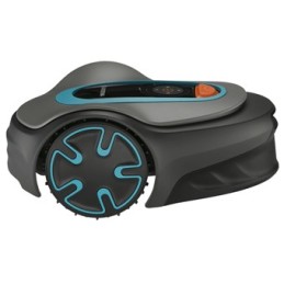 Gardena SILENO minimo Tagliaerba robotizzato Batteria Blu, Grigio