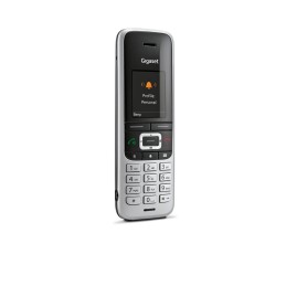 Gigaset Premium 100HX Telefono analogico Identificatore di chiamata Nero, Acciaio inossidabile