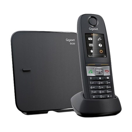 Gigaset E630 Telefono DECT Identificatore di chiamata Nero