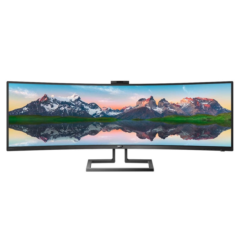 Philips 499P9H/00 124 cm (49") DQHD VA-Monitor 32:9 TFT HDMI/DP USB 5ms