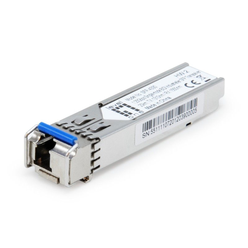 LevelOne SFP-4330 modulo del ricetrasmettitore di rete Fibra ottica 1250 Mbit s