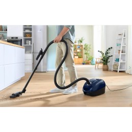 Bosch Serie 4 BGD38BU2 aspirapolvere a traino 4 L Aspiratore a cilindro Secco 600 W Sacchetto per la polvere