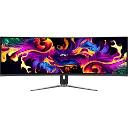 MSI MPG 491CQPDE QD-OLED Monitor PC 124,5 cm (49") 5120 x 1440 Pixel DQHD QDOLED Nero