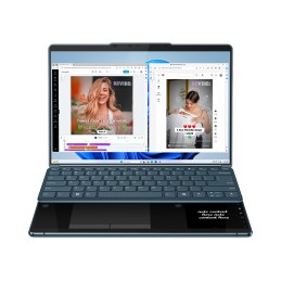 Lenovo Yoga Book 9 13IMU9 Intel Core Ultra 7 155U 33,8 cm (13.3") Touch screen 2.8K 16 GB LPDDR5x-SDRAM 1 TB SSD Wi-Fi 6E