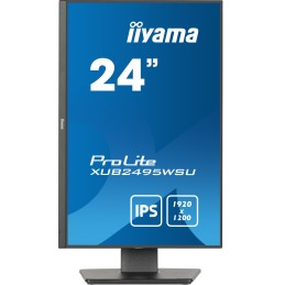 iiyama ProLite XUB2495WSU-B7 Monitor PC 61 cm (24") 1920 x 1200 Pixel 4K Ultra HD LED Nero