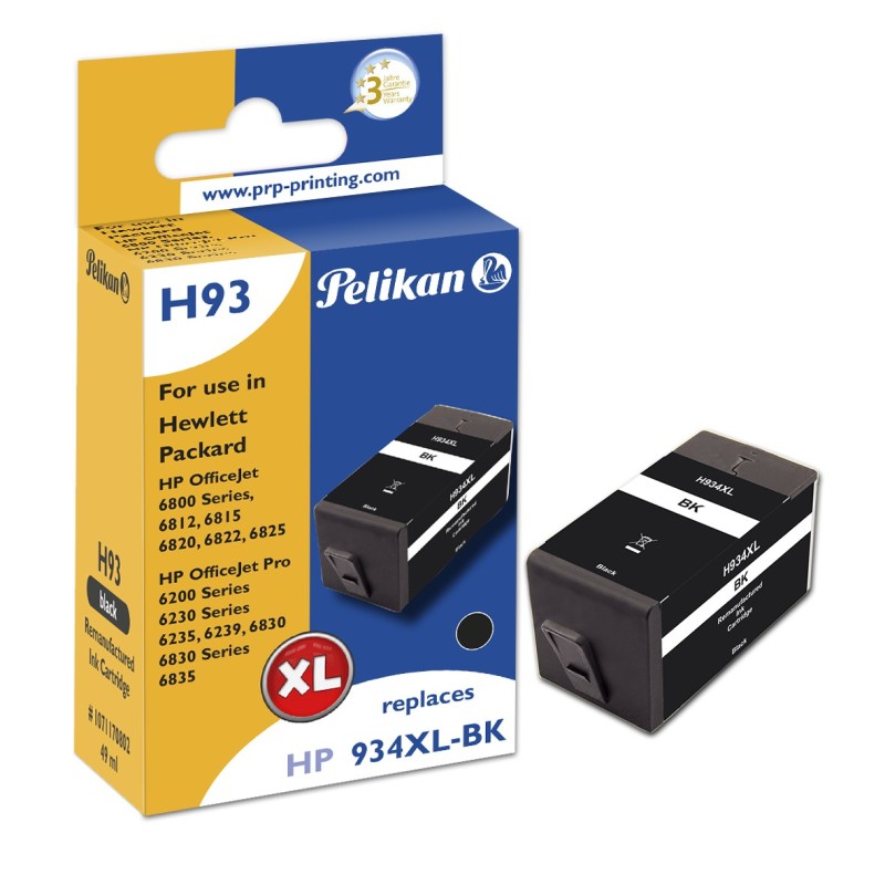 H93 Black - Kompatibel - Schwarz - HP - Einzelpackung - 1 Stuck(e) - 1000 Seiten