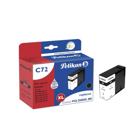 Pelikan C72 Black cartuccia d'inchiostro 1 pz Compatibile Resa elevata (XL) Nero