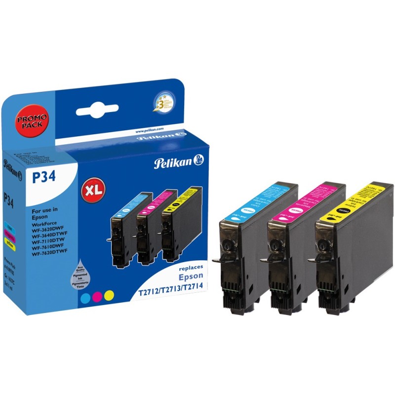 Promo Pack P34 - 3er-Pack - Gelb, Cyan, Magenta